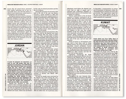 Richard Hollis - Amnesty Annual Reports