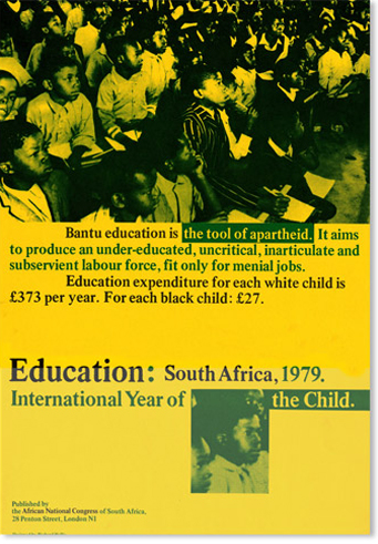 Richard Hollis - African National Congress Poster