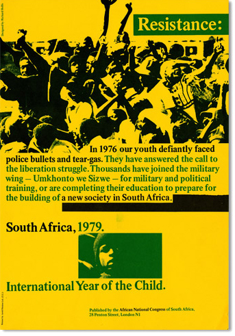 Richard Hollis - African National Congress Poster