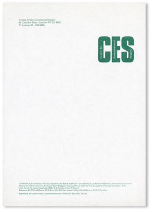 Richard Hollis - CES Review, Letterhead