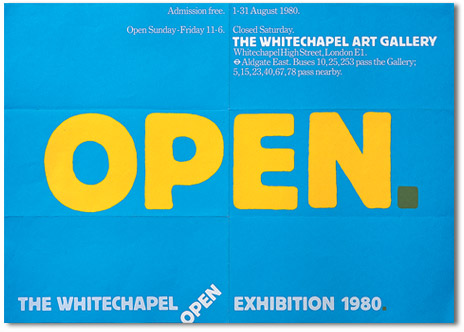 Richard Hollis - Whitechapel Posters